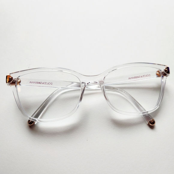 Dolce & Gabbana Clear Frame Glasses - Picture 1 of 5